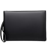 FSD.WG Mens Clutch Bag Man Purse Handbag 12 inches Large Hand Bag Big Clutch Wallet