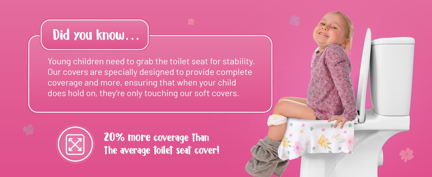 toddlers training toulet kid protectors flushable big toliet extra large adhesive shields girl