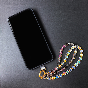 durable beaded phone strap