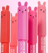 TONYMOLY Petit Bunny Lip Gloss 3 Pack – Easter Basket Stuffers for Girls, Cute Bunny Lip Gloss