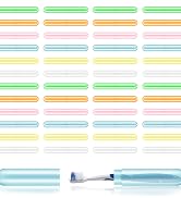 HOFASON Large Travel Toothbrush Holders Covers in Bulk 8x1.2x0.8 inches, Kids Classroom Pla...