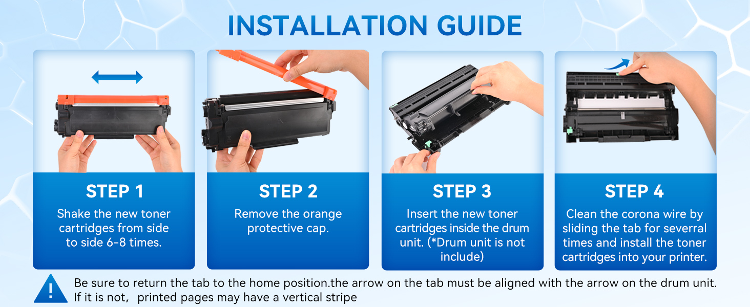 reliable compatible replacement for Brother TN660/TN630 toner cartridges