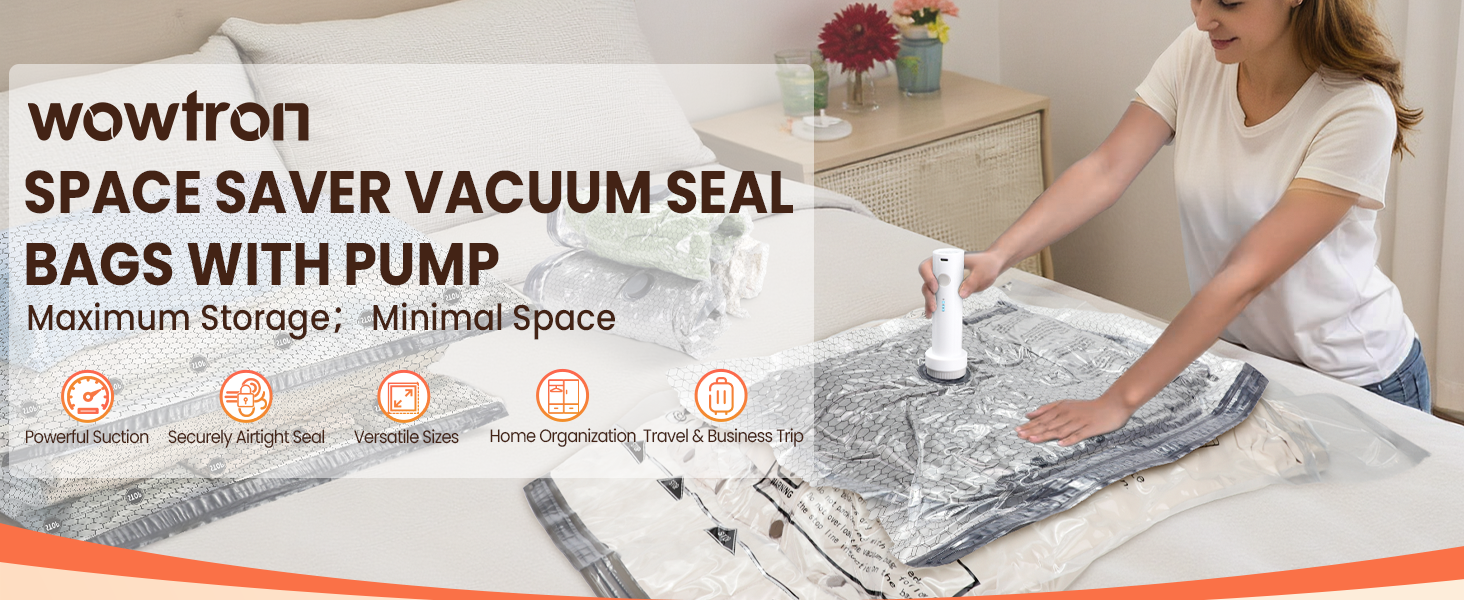 vacuum sealed bags for clothing