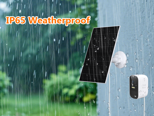 solar panel for security camera