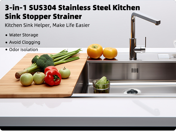 kitchen sink drain stopper