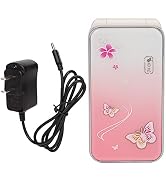 N509 2G Flip Phone, 2.4in HD Colour Display Dual SIM Card Unlocked GSM Phone with SOS Emergency ,...