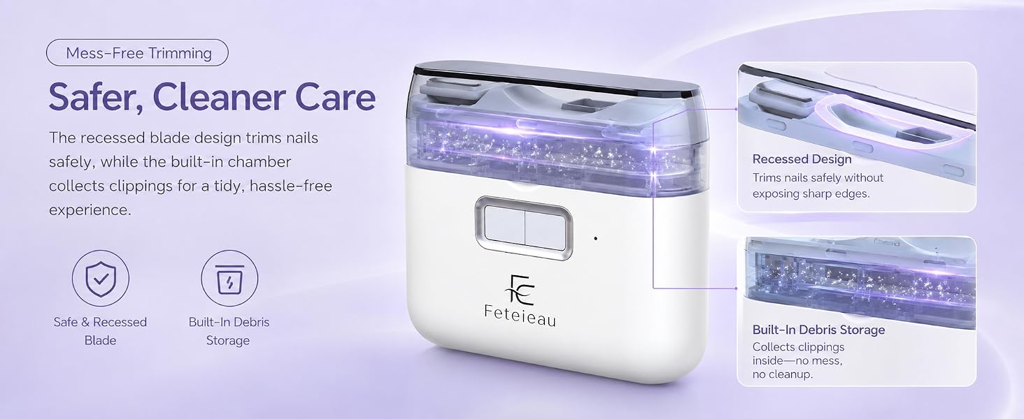 Automatic Electric Nail Clipper