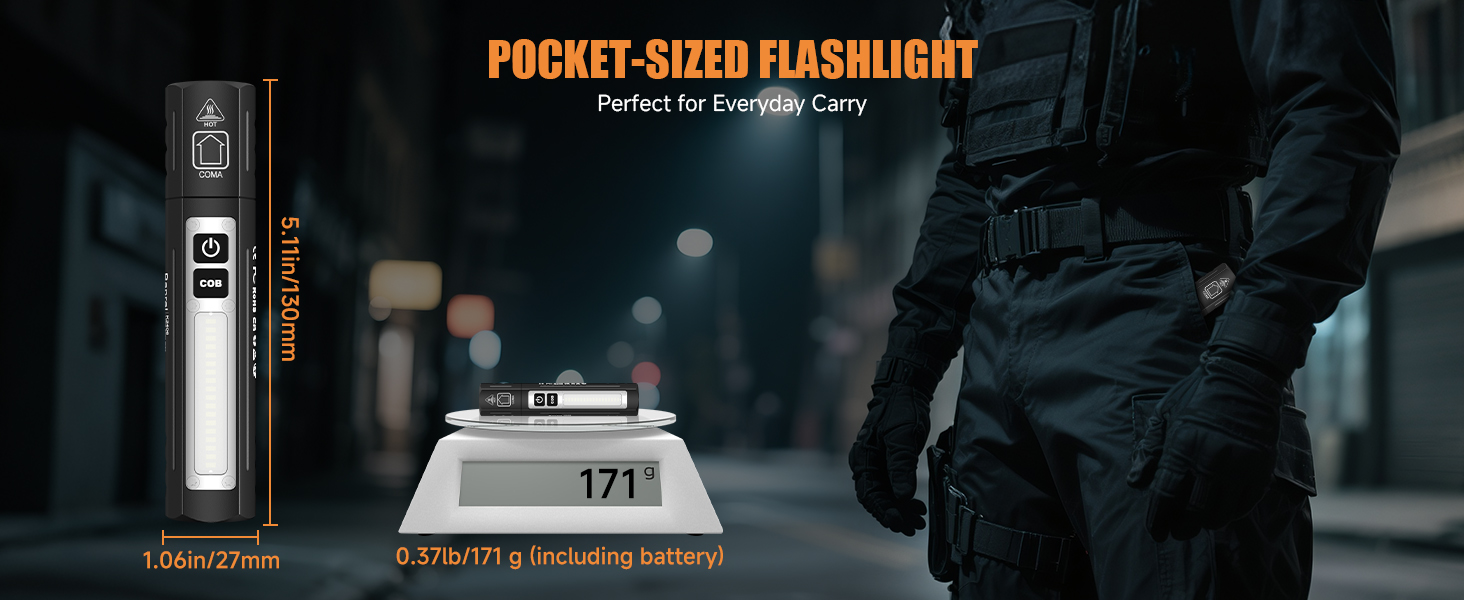 POCKET-SIZED FLASHLIGHT