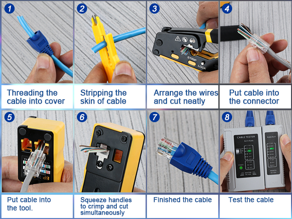cat6 crimper kit