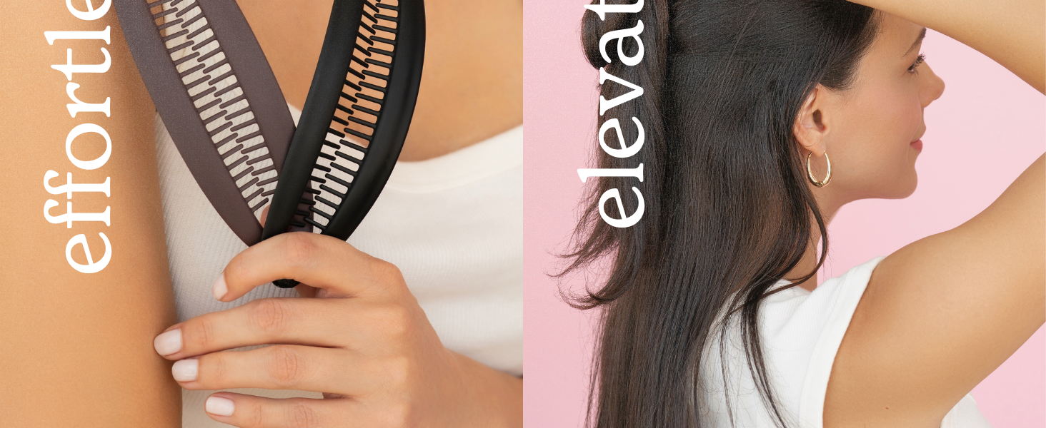 effortless and elevated claw clip alternative for updos