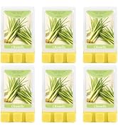STRN Citronella Wax Melts, Summer Lemongrass Scented Soy Wax Cubes 6 Packs | Long-Lasting Wax Mel...
