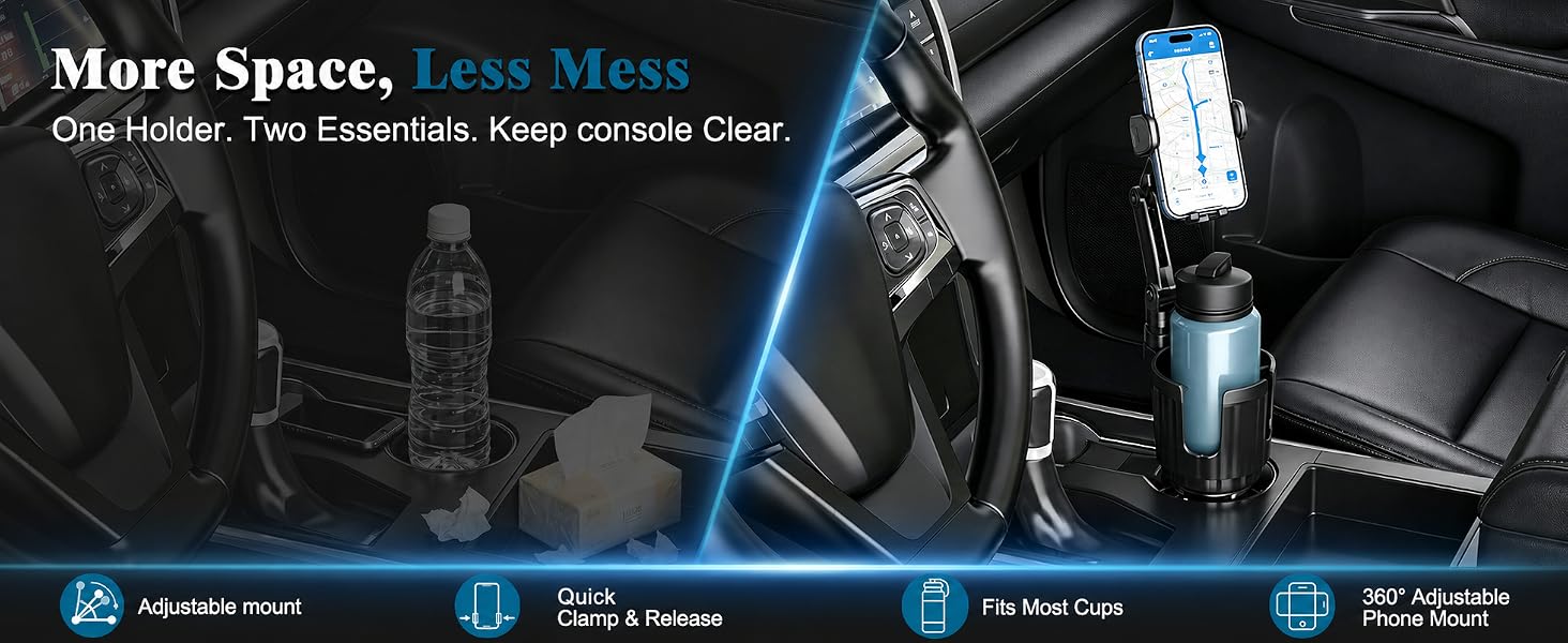 more space, less mess