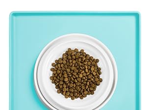cat food mat feeding pet silicone waterproof placemat bowl water bowls for floors dog matt mats cats