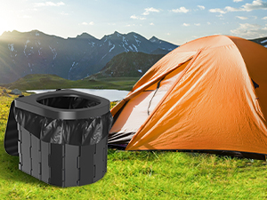 bucket toilet bags