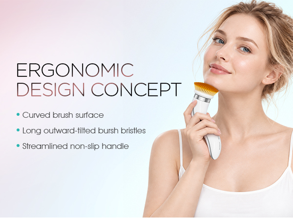 facial cleansing brush electric face scrubber rechargeable rotating face cleansing brush