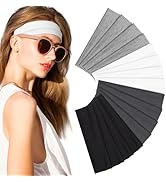 Headbands for Women – 16Pcs Non-Slip Cotton Cloth Headbands for Women's Hair Accessories, Fashion...