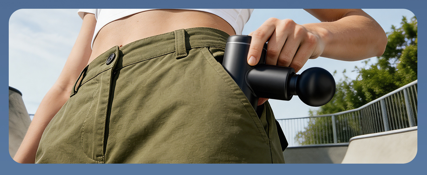 travel massage gun