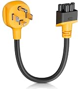 MECMO NEMA 14-30 Adapter for Tesla Gen 2 Mobile Charger, NEMA 14-30P Smart Adapter for Gen II Mob...