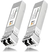 10GBase-SR SFP+ LC Transceiver, 10Gb SFP+ Module 850nm MMF Multimode, up to 300 Meters, 10G SFP+ ...