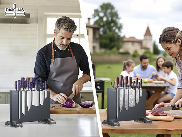 magnetic knife block