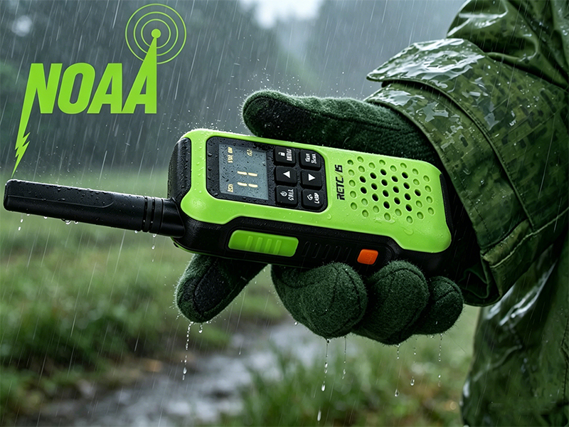 noaa weather radio emergency walkie talkies waterproof walkie talkies long range two way radio