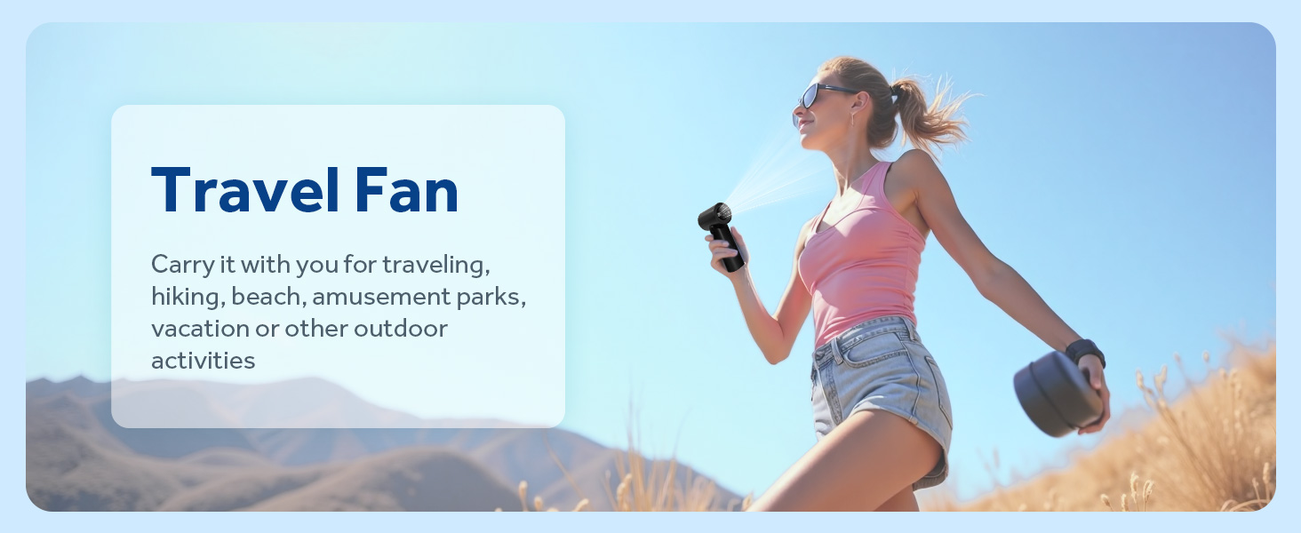 portable fan handheld
