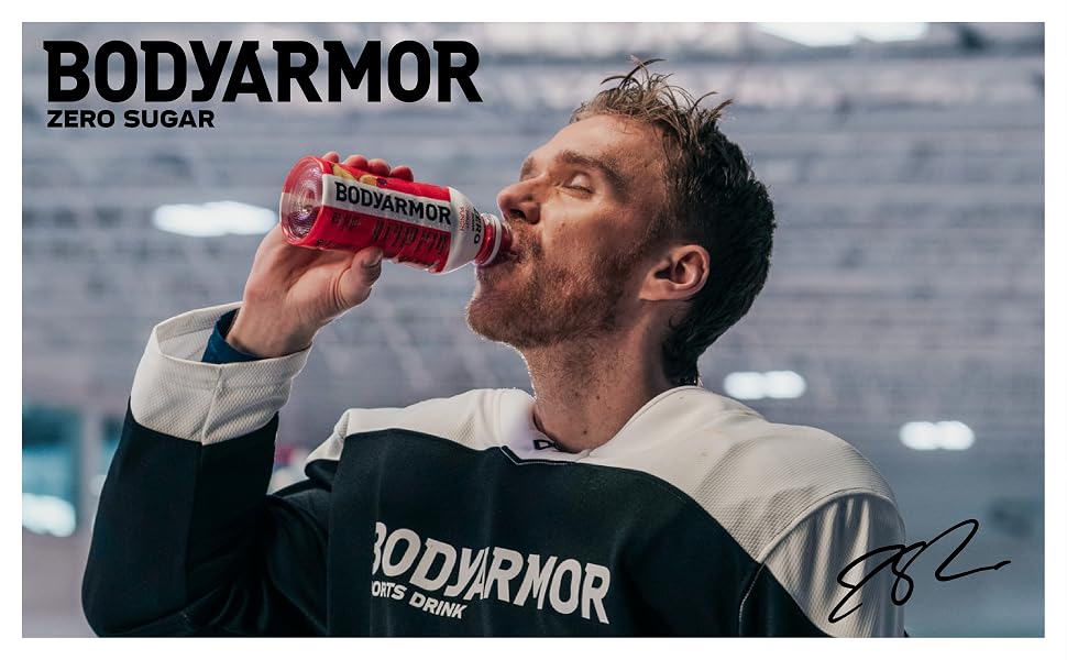 body armor, sports drink, zero sugar