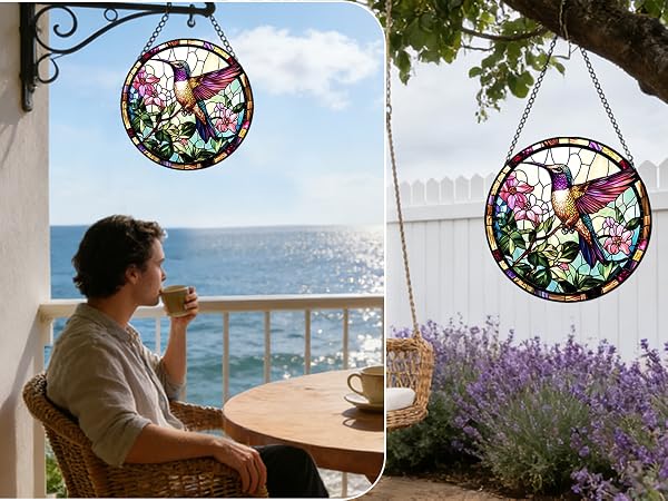 suncatchers for windows hanging