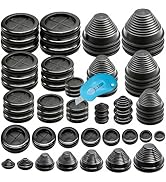 Hmknana Closed Rubber Grommet Kit, Firewall Grommet 15 Sizes (13/16" to 2-3/8") Wire Cable Gromme...
