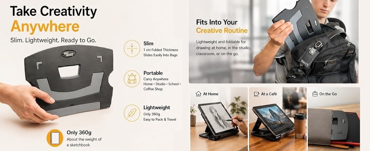 Slim, Foldable & Travel Ready
