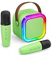 Mini Karaoke Machine for Kids, Christmas Birthday Gifts for Girls Boys Toy 4, 5, 6, 7, 8, 9, 10, ...