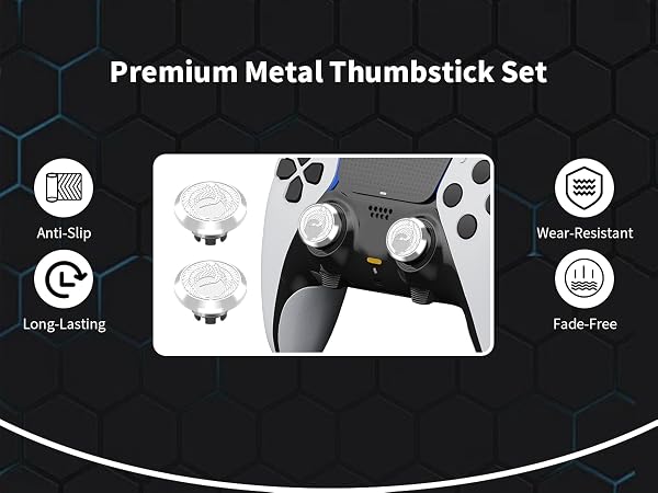 interchangeable Thumbsticks for PS5 Edge Controller