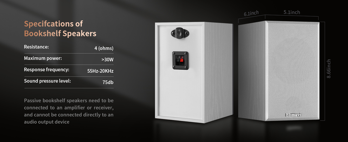 Introducing passive speaker specifications and considerations