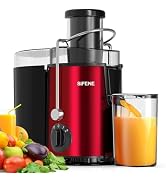 SIFENE Centrifugal Juicer Machine, Compact Juice Extractor With 3 Inch Wide Mouth, 800W Peak Powe...