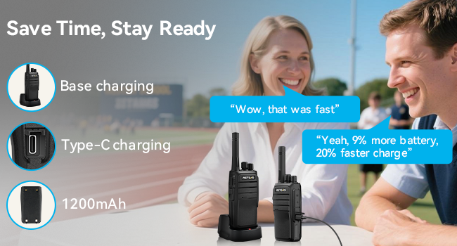 walkie talkies rechargeable