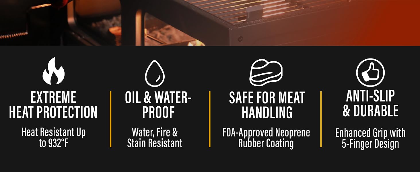 RAPICCA Grill Gloves