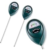 Tennedriv Green 2 Pack Soil Moisture Meter for House Plants, Plant Water Meter,Plant Moisture Met...