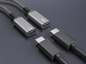 usb c splitter headphone and charging dual usb c headphone and charger adapter