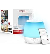 Sengled Smart WiFi Essential Oil Diffuser, 150ml Ultrasonic Aromatherapy Diffuser with Alexa & Go...