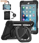 BATYUE for iPad mini 5/4 7.9 Inch Case (2019/2015), Military-Grade Heavy Duty Case with 360° Kick...