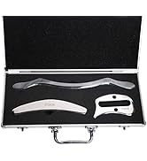 STICKON Stainless Steel Gua Sha Scraping Massage Tool Set IASTM Tools Great Soft Tissue Mobilizat...