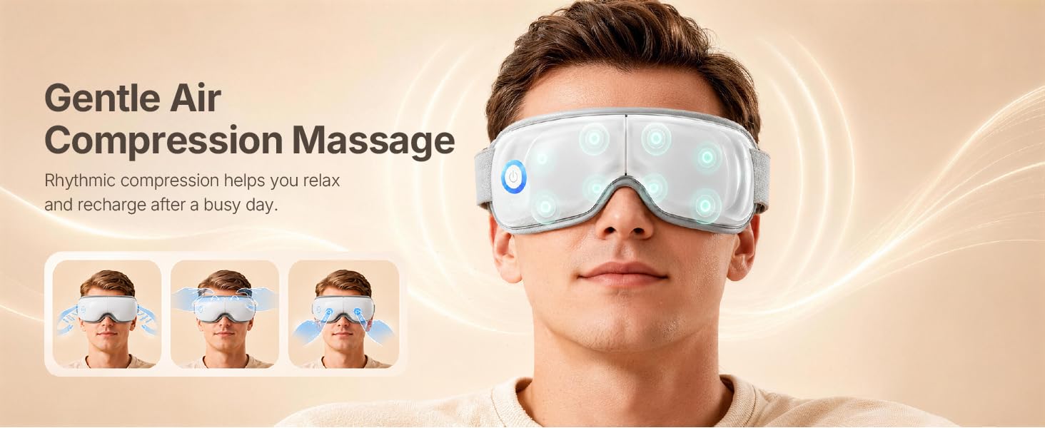5 model eye massager