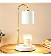 CASTLELIFE Dimmable Candle Warmer Lamp with Timer, Height Adjustable Candle Warmer for Jar Candle...