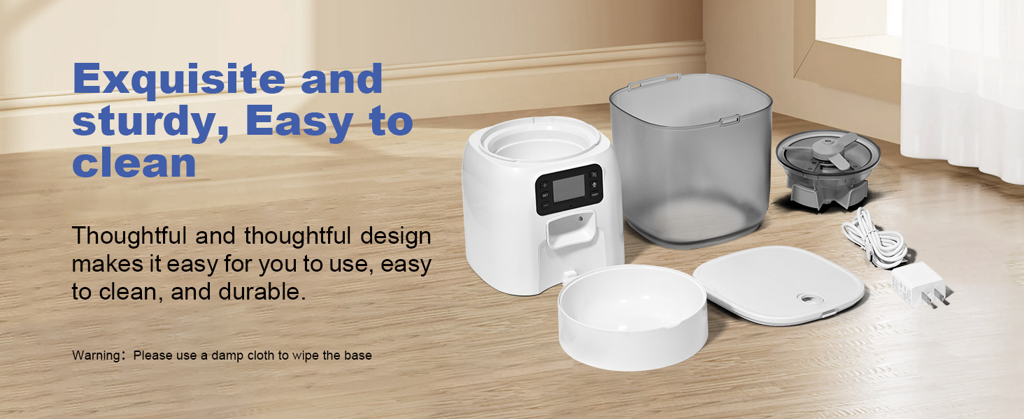 automatic cat feeder , exquisite and sturdy, easy to clean
