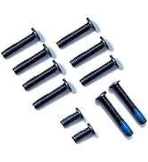 HSSDTECH Lower Bottom Base Cover Case Screws Replacement for ASUS TUF FA506 FX506 FA506IH FA506II...