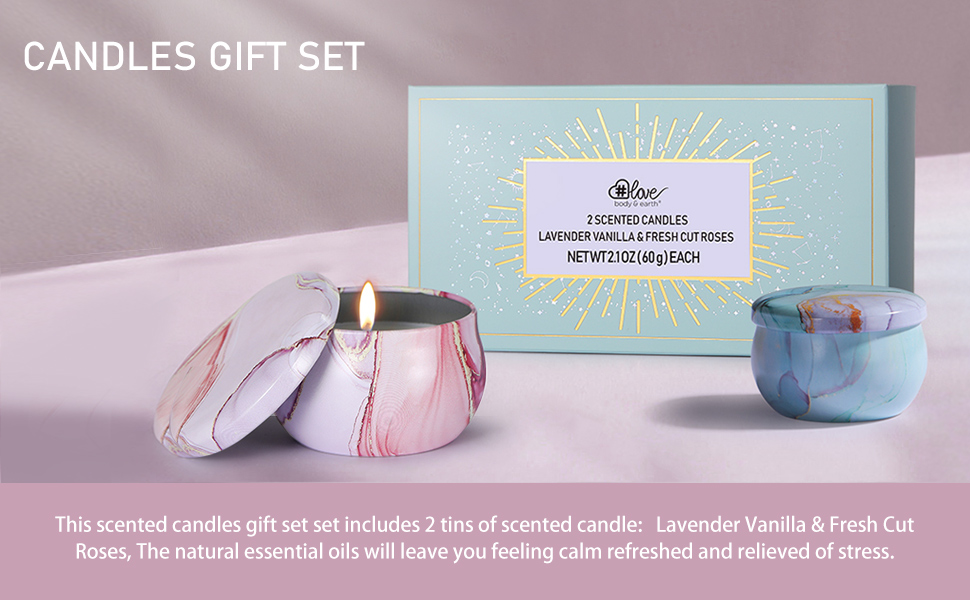 candles gift set