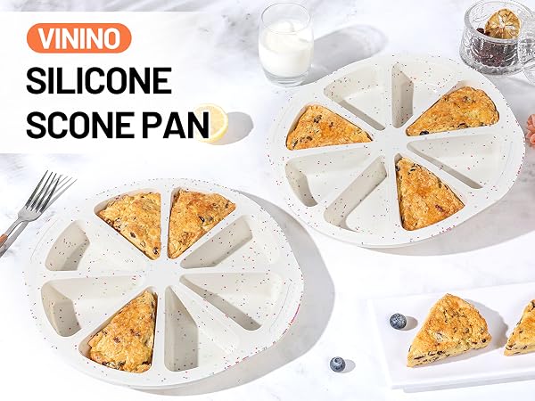 Silicone scone pan