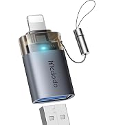 Mcdodo USB to Lightning OTG Adapter USB Female to Lightning Male Converter Support Camera Card Re...