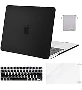 MOSISO Compatible with MacBook Pro 15 inch Case 2019 2018 2017 2016 Release A1990 A1707 with Touc...