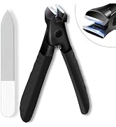 Nail Clippers for Men, Toenail Clippers for Thick Toenails Ultra Sharp, Nail Clippers for Seniors...